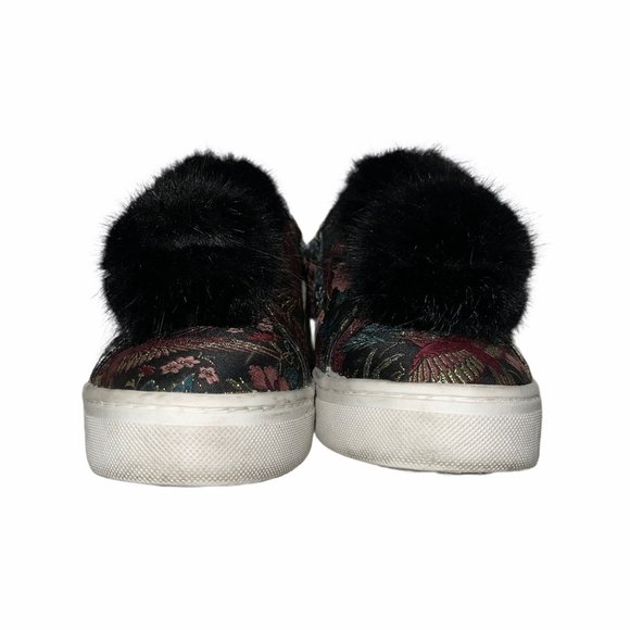 Sam Edelman Leya FF Floral Platform Sneakers 8.5M - Picture 2 of 10